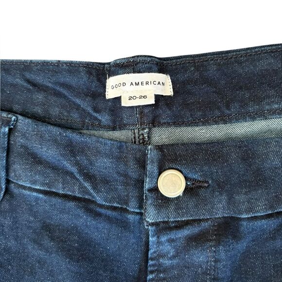 Good American Good Legs Cigarette Jeans Mid Rise Skinny Fit Womens 20 NWT - Picture 6 of 11